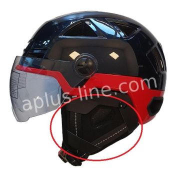 Oorpads voering helm Speed pedelec Vito E-light