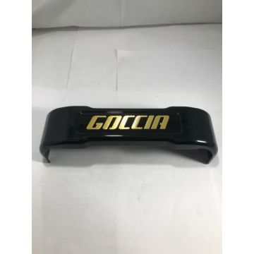 Kapje voorzijde over kroonstuk / Zwart met goud Goccia GEV1000
