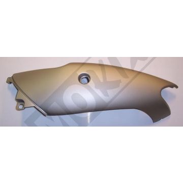 Zijscherm / motorscherm rooster Peugeot Speedfight links mat zilver