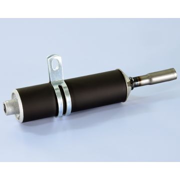 Einddemper Vespa Ciao/Citta/Si 16mm aluminium zwart Polini 218.0015