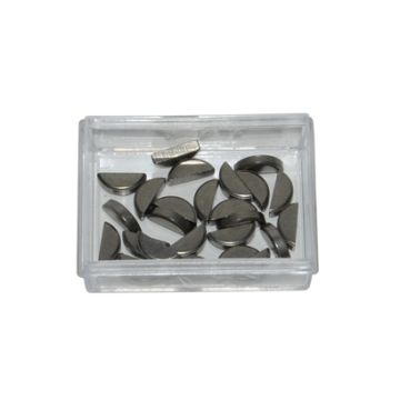 Spie vliegwiel minarelli horizontaal+verticaal/Piaggio 2-takt/4-takt 2V/Vespa 3x5mm 25 stuks