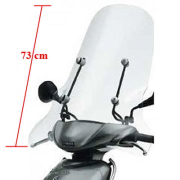 Windscherm hoog transparant Yamaha Neos/MBK Ovetto 2008-> origineel 5c2f83j000