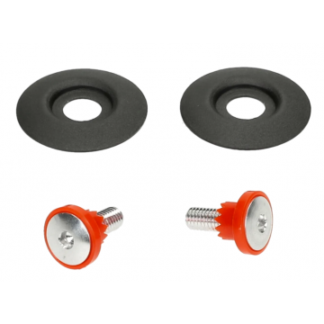 Roof vizier bevestiging schroefset Boxxer zwart