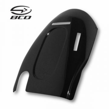 Underseat / beschermplaat Yamaha Aerox zwart achter Bcd origineel pdr00302