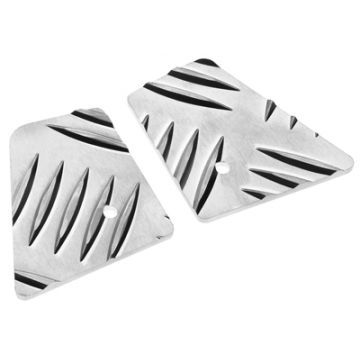voetplaat set duo aerox alu opticparts