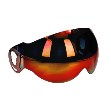 Roof vizier Boxxer/Roadster iridium rood