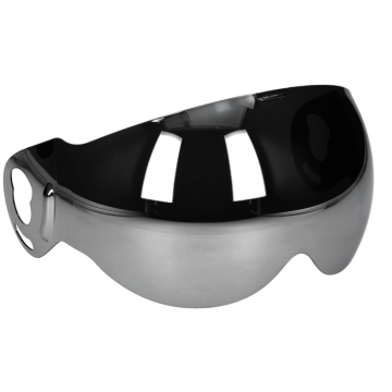 Roof vizier Boxxer/Roadster iridium zilver