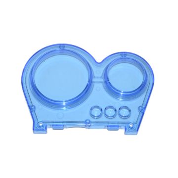 Kilometerteller glas Yamaha Aerox/MBK Nitro blauw DMP