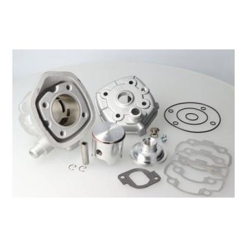 Cilinder met cilinderkop -Italkit 70 cc Alu Racing- Minarelli horizontaal LC (diameter =10mm pistonpen) CK.68.748.G