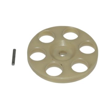 Waterpompschoep plastic + as Minarelli horizontaal wit origineel