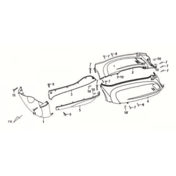Beplating Sym Fiddle II 125S