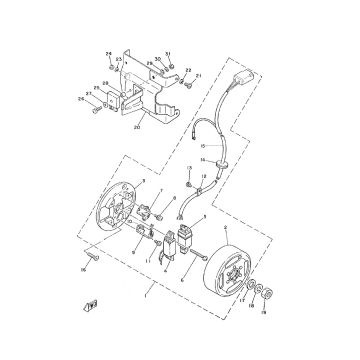 Ontsteking Yamaha FS1