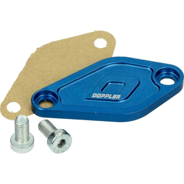 Afdekplaat Oliepomp Doppler Derbi Senda / Minarelli AM6 blauw