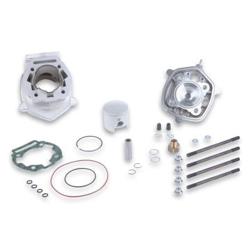 Cilinder met cilinderkop -Malossi 79cc MHR Team diameter  50mm (pistonpen = diameter  12mm) -Aprilia RS/RS4/RX/SX/Derbi GPR Nude/GPR R/Senda DRD/Senda (D50B0) 3112988