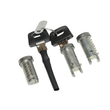 Contactslot set compleet Piaggio 50cc Zip ←2000-RST-SP/Gilera Easy Moving 1998-2005 (3-delig) origineel 295652