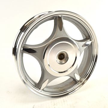 Achterwiel China/Retro Jet ten aluminium grijs