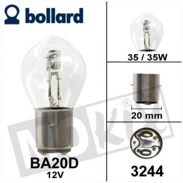 Lamp S2 BA20d 12V 35/35W-3244