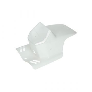 Koplampspoiler vierkant Gilera Citta  / Puch Maxi wit DMP