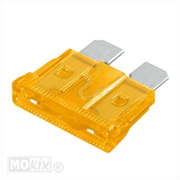 Steekzekeringen 19.1x5.1 5 ampère 50 stuks Lampa