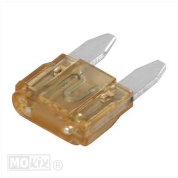 Steekzekeringen mini 10.9 X 3.8 7.5 ampère 100 stuks Lampa