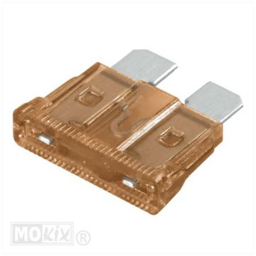 Steekzekeringen 19.1x5.1 7.5 ampère 50 stuks Lampa