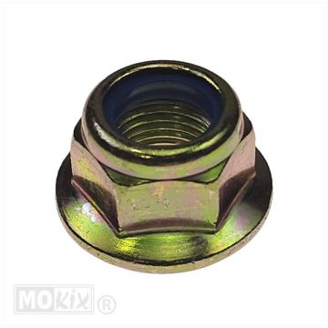 Moer M12x1.25 zelfborgend universeel vooras/achteras China GY6/Honda/Generic/Peugeot/Bye Bike BB01-63113-00-810/739291/90306-LFE2-900/95401/12000-03