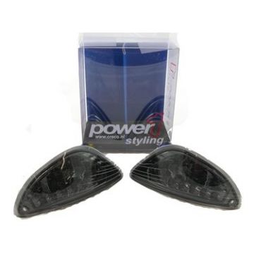 Knipperlichtset Power 1 LED dagrijdverlichting Vespa LX/LXV/S smoke achterzijde