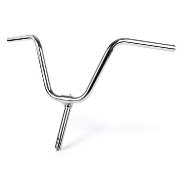 Stuur CUPPINI diameter22mm Ciao,Garelli schuin chroom