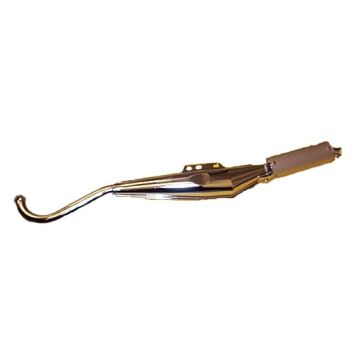 Uitlaat Puch Maxi Bullet expansie chroom