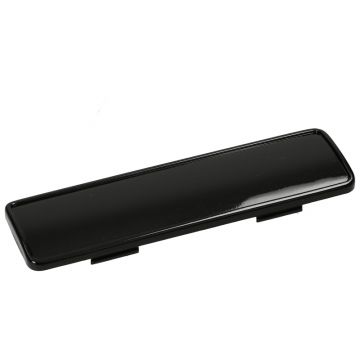 Framenummer afdekplaat MBK Booster, Yamaha BWS glans zwart (tot 2004)