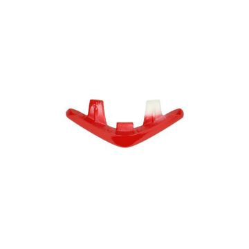 Sierstrip voorscherm midden Vespa Primavera/ Sprint rood boven Piaggio origineel 1B004557500R7