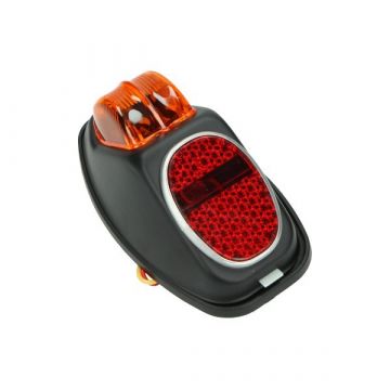 achterlicht Puch MV50 zwartHella