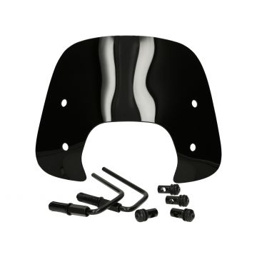 Windscherm laag glanszwart Vespa Sprint 50-125-150cc Regia made in EU