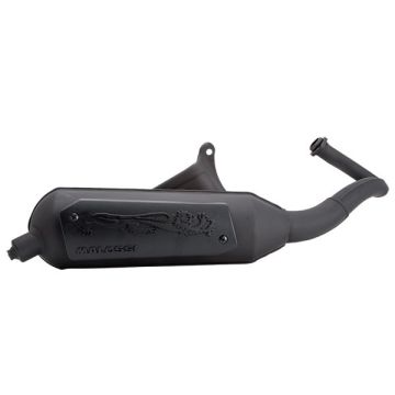 Uitlaat -Malossi Wild Lion -Piaggio motorblok 50 2-takt Gilera Easy Moving/Piaggio Quartz/Zip/Zip 2000-&gt;/Zip SP/Zip SP 2/Zip Fast Rider 3216590