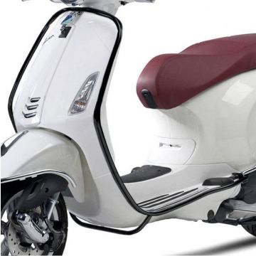 Valbeugels/sierbeugels voorzijde Vespa Primavera/Sprint glanszwart-37518