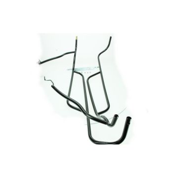 Valbeugel/sierbeugel set achterzijde mat zwart Vespa GT/GTL/GTV/GTS/GTS Super/GT60 - 125-200-250-300cc 1B000703 origineel