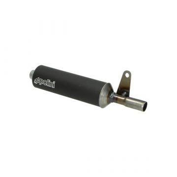 Einddemper Vespa Ciao/Citta/Si matzwart Polini 218.0034