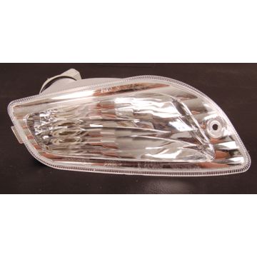 Knipperlicht/richtingaanwijzer  Vespa LX/LXV/S - wit - helder glas links voor 58174R origineel