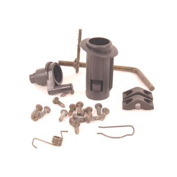 Buddyseat slothuls set compleet Vespa ET2/ET4/LX 494511 origineel