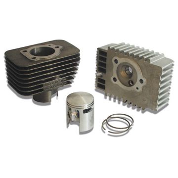 Cilinder met cilinderkop -Malossi CVF 65 cc Sport- Piaggio Bravo/Boss/Grillo/SI/Superbravo (pistonpen = diameter  10 mm) 3118567