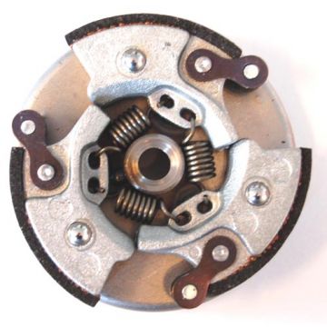 Koppelingsegment set + plaat Vespa Ciao/Citta/Si CIF 4-delig