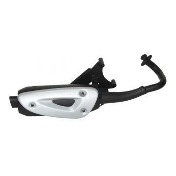 Uitlaat Piaggio/ Vespa ET2 / LX / LXV / S 2-Takt straight Tecno