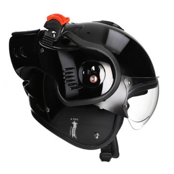 Systeemhelm ROOF Boxer Alpha glans zwart