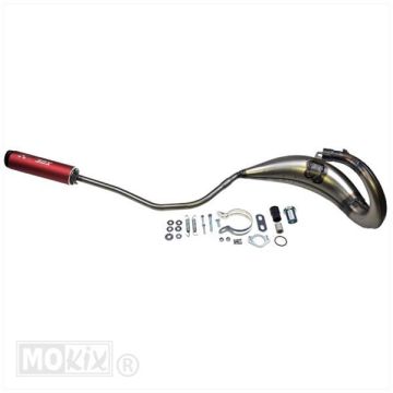 Uitlaat e-nox evo-2 steel Derbi Senda 2000 DRD CE-Keur Tecnigas
