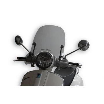 Windscherm -Malossi- 500x330mm/Sport Screen/smoke grijs- Vespa GT/GTL/GTS/GTS Super 125-250-300cc - inclusief bevestigingsmateriaal  4515118
