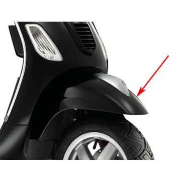 Voorspatbord Vespa S zwart lucido 94 origineel 6665300090