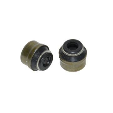 Klepseal/klepsteel rubber set Piaggio-Aprilia-Gilera-Vespa 50cc 2V ←2017/125-150-180-200-250-300-400-500-660-750-800-900-1000-1100cc DMP 2 stuks