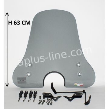 Windscherm hoog smoke AGM Swan/BTC Riva 2/Rover Riva 2/Znen Grace  Isotta