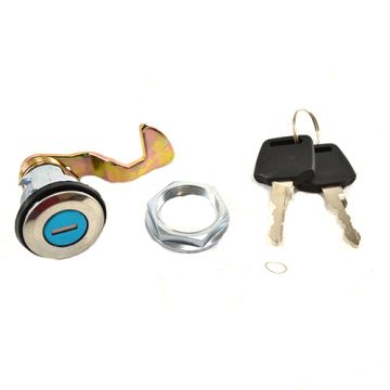 Topkofferslot set Piaggio-Vespa-Gilera-Aprilia origineel LX/S/GTS/Fly/Nexus/SR Max 602884M