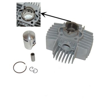 Cilinder Puch Maxi 50cc 38mm 6-poort DMP